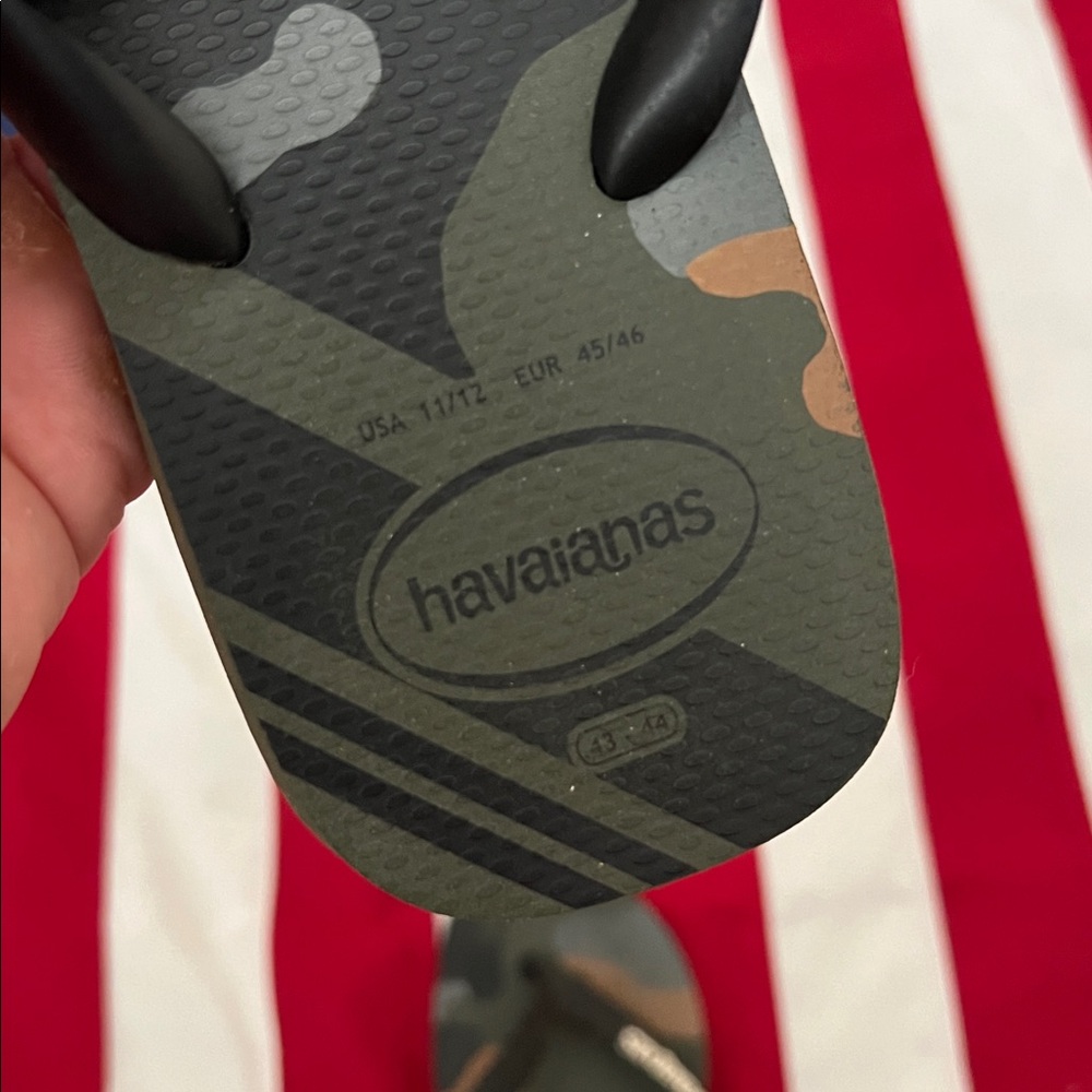 Havaianas Black Men's Flip Flops - Picture 5 of 6